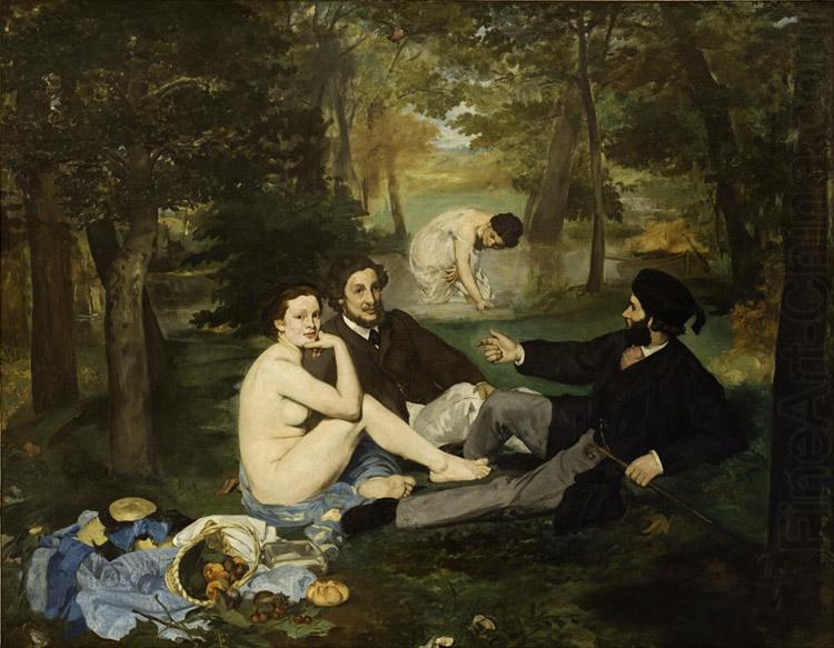 Dejeuner sur I'herbe (mk09), Edouard Manet